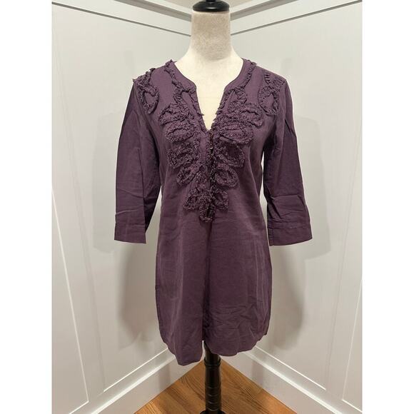 Boden Cotton and Linen Blend Dress or Cover Up Size 4 - Picture 1 of 3